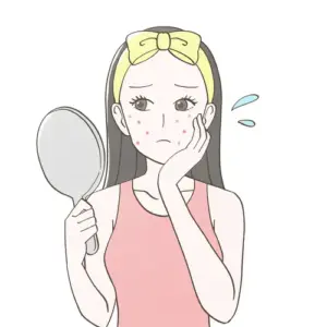 ニキビ跡の赤み