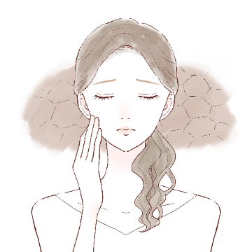 顔の乾燥